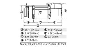 Warn - Warn 16.5ti-s Winch, 16,500 lb Synthetic Rope - Image 4