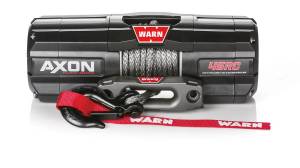 Warn - Warn AXON 45RC Powersports Winch with Plow Mode, 4,500 lb Synthetic Rope - Image 1