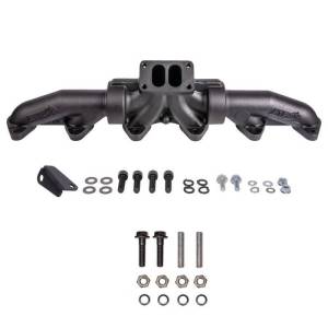 ATS Diesel Performance - ATS Diesel Pulse Flow Exhaust Manifold Kit for Dodge (2003-07.5) 5.9L Cummins, 2-Piece T3, Manifold Only - Image 1