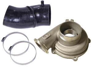ATS Ported Compressor Housing for Ford (1999.5-03) Excursion/F-250/F-350/F-450/F-550 Super Duty V8 7.3L Power Stroke with 4" Boot