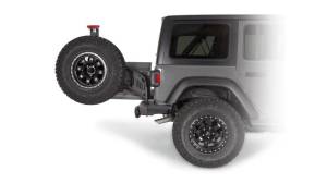 Warn - Warn Elite Rear Bumper for Jeep (2018-26) Wrangler JL - Tire Carrier Compatible - Image 2