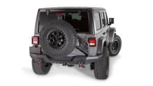 Warn - Warn Elite Rear Bumper for Jeep (2018-26) Wrangler JL - Tire Carrier Compatible - Image 1