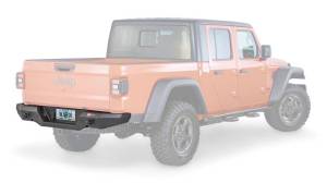 Warn - Warn Elite Rear Bumper for Jeep (2020-25) Gladiator JT - Image 2