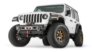 Warn - Warn Elite Stubby Front Winch Bumper for Jeep (2018-26) Wrangler JL & (2020-26) Gladiator JT - Image 1