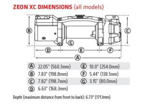 Warn - Warn ZEON XC 14 Winch, 14,000 lb, No Rope - Image 3