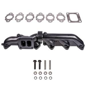 ATS Diesel Performance - ATS Pulse Flow Exhaust Manifold Kit for Dodge (2003-07) 5.9L Cummins, 2-Pc T4 - Image 1