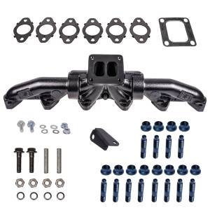 ATS Diesel Performance - ATS Pulse Flow Exhaust Manifold Kit for Dodge (1998.5-02) 5.9L Cummins, 3-Pc T4 - Image 5