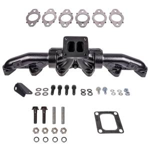 ATS Diesel Performance - ATS Pulse Flow Exhaust Manifold Kit for Dodge (1998.5-02) 5.9L Cummins, 3-Pc T4 - Image 1