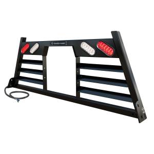 Ranch Hand Legend Headache Rack with LED Lights for Ram/Chevy/Ford/GMC/Dodge (2001-27) F-150/1500/1500 Classic/1500 LD/1500 Limited/2500/3500, 2500/3500 HD