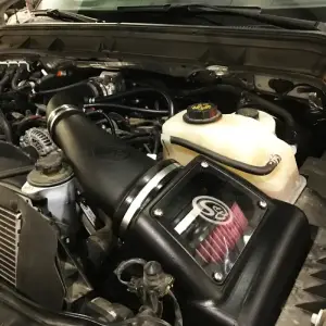 S&B - S&B Cold Air Intake for Ford (2011-16) F250/F350 6.2L (Cotton Cleanable, Red) - Image 3