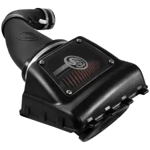 S&B - S&B Cold Air Intake for Ford (2011-16) F250/F350 6.2L (Cotton Cleanable, Red) - Image 1