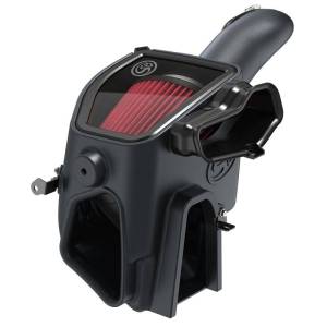 S&B - S&B Cold Air Intake for Ford (2020-26) Super Duty, 6.7L Power Stroke (Cotton Cleanable, Red) - Image 1