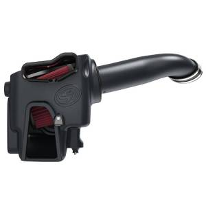 S&B - S&B Cold Air Intake for Ford (2020-26) Super Duty, 6.7L Power Stroke (Cotton Cleanable, Red) - Image 4