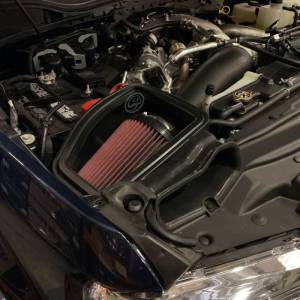 S&B - S&B Cold Air Intake for Ford (2020-26) Super Duty, 6.7L Power Stroke (Cotton Cleanable, Red) - Image 7