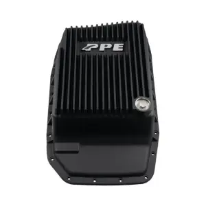 Pacific Performance Engineering - PPE 6R80/6R100 Heavy-Duty Cast Aluminum Transmission Pan for Ford (2007-22) 6.2L Super Duty (Black) - Image 1