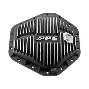 PPE AAM 10.5"-14 Bolt Heavy-Duty Cast Aluminum Rear Differential Cover for Chevy/GMC (1988-21) 2500/3500/4500 (Brushed)
