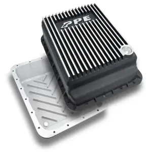 Pacific Performance Engineering - PPE Aisin AS69RC Heavy-Duty Cast Aluminum Transmission Pan for Dodge/Ram (2013-24) 2500/3500 6.7L Cummins (Brushed) - Image 1