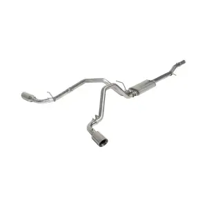 Pacific Performance Engineering - PPE Cat-Back Exhaust System Dual Exit for Chevy/GMC (2014-19) 5.3L V8 1500 (Black Ceramic Coated Tips, Polished Tubes Finish) - Image 4