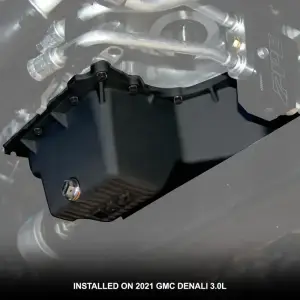 Pacific Performance Engineering - PPE Heavy-Duty Cast Aluminum Engine Oil Pan for Chevy/GMC (2020-26) 3.0L Duramax (Black) - Image 5
