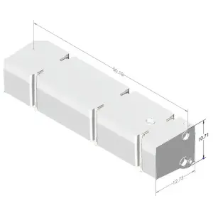 S&B - S&B 22 Gallon Fresh Water Tank for Mercedes (2007-25) 2.0L/3.0L Diesel (Driver Side Undercarriage, 144" & 170" Wheelbase) - Image 6