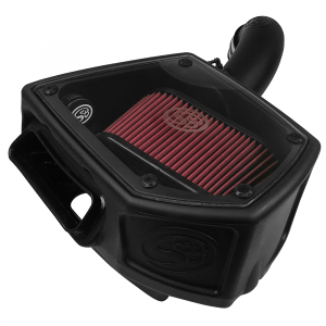 S&B - S&B Cold Air Intake for Volkswagen (2015-17) Golf GTI/R, Volkswagen (2018) Golf GTI2.0T Manual, Audi (2015-17) A3 2.0T (Cotton Cleanable, Red) - Image 1