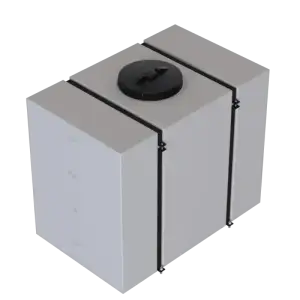 S&B - S&B 220 Gallon Detail Tank w/ Straps - Image 3