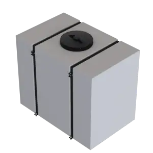 S&B - S&B 220 Gallon Detail Tank w/ Straps - Image 2