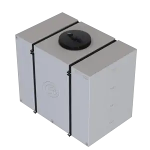 S&B - S&B 220 Gallon Detail Tank w/ Straps - Image 1