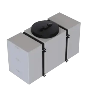 S&B - S&B 50 Gallon Detail Tank w/ Straps - Image 1