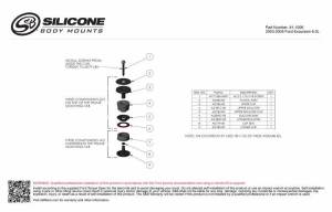 S&B - S&B Body Mount Kit for Ford (2003-05) 5.4L, 6.0L & 6.8L Excursion  - Image 6