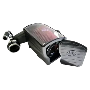 S&B - S&B Cold Air Intake for Chevy/GMC (1992-00) Detroit Diesel 6.5L (Cotton, Cleanable, Red) - Image 4