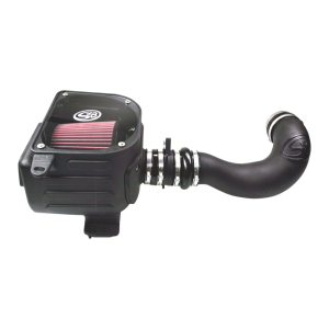 S&B - S&B Cold Air Intake for Chevy/GMC (2007-08) Silverado/Sierra 1500, Cotton, Cleanable (Red) - Image 1