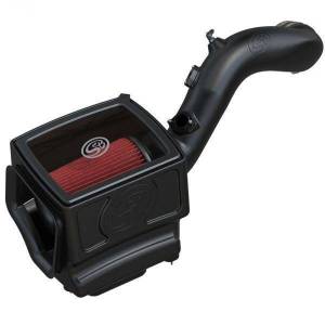 S&B - S&B Cold Air Intake for Chevy/GMC (2009-13) Silverado, Sierra 1500 / (2009-14) Tahoe, Yukon, Suburban, Escalade (Cotton Cleanable, Red) - Image 1