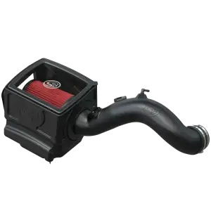 S&B - S&B Cold Air Intake for Chevy/GMC (2009-13) Silverado, Sierra 1500 / (2009-14) Tahoe, Yukon, Suburban, Escalade (Cotton Cleanable, Red) - Image 3