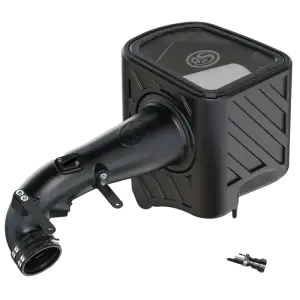 S&B - S&B Cold Air Intake for Chevy/GMC (2020-24) 2500/3500 6.6L Gas (Dry Extendable, White) - Image 2