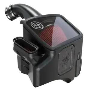S&B - S&B Cold Air Intake for Chevy/GMC (2020-26) Silverado / Sierra Duramax L5P 6.6L Diesel (Cotton Cleanable, Red) - Image 2