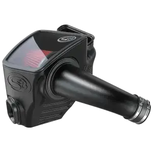 S&B - S&B Cold Air Intake for Chevy/GMC (2020-26) Silverado / Sierra Duramax L5P 6.6L Diesel (Cotton Cleanable, Red) - Image 1