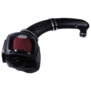 S&B Cold Air Intake for Jeep (1997-06) Wrangler TJ 4.0L (Cotton Cleanable, Red)