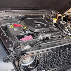 S&B - S&B Cold Air Intake for Jeep (2024-25) 2.0L Wrangler Turbo & 4XE Hybrid, (Dry Extendable, White) - Image 2