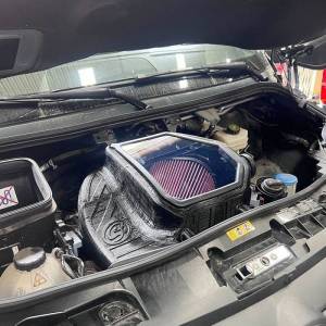 S&B - S&B Cold Air Intake for Mercedes (2023-25) 2.0L Sprinter, (Cotton Cleanable, Red) - Image 2