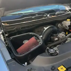 S&B - S&B Cold Air Intake for Ram (2019-24) 1500/2500/3500 5.7L Hemi, New Body Style (Cotton Cleanable, Red) - Image 6