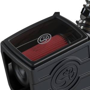S&B - S&B Cold Air Intake Kit for Chevy/GMC (1999-07) Silverado, GMC Sierra 1500, 2500, 3500 / (2007-08) Tahoe, Yukon (Cotton Cleanable, Red) - Image 4