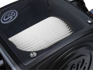 S&B - S&B Cold Air Intake Kit for Chevy/GMC (2011-16) 6.6L LML Duramax (Dry Extendable, White) - Image 3