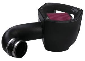 S&B - S&B Cold Air Intake Kit for Dodge (1994-02) 5.9L Cummins (Cotton Cleanable, Red) - Image 1