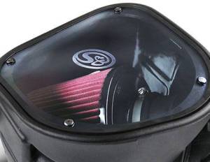 S&B - S&B Cold Air Intake Kit for Dodge (2003-07) 5.9L Cummins (Cotton Cleanable, Red) - Image 9