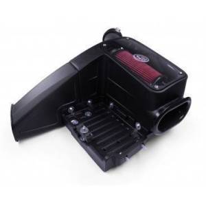 S&B - S&B Cold Air Intake Kit for Ford (1999-03) F250/F350 7.3L Power Stroke (Cotton Cleanable, Red) - Image 1