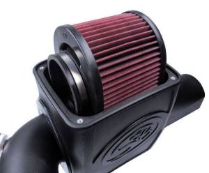S&B - S&B Cold Air Intake Kit for Ford (2003-07) 6.0L Power Stroke (Cotton Cleanable, Red) - Image 6