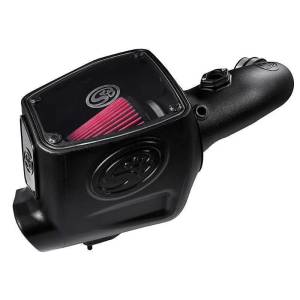 S&B - S&B Cold Air Intake Kit for Ford (2008-10) F250/F350 6.4L, Power Stroke (Cotton Cleanable, Red) - Image 1