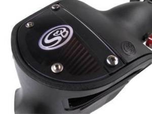 S&B - S&B Cold Air Intake Kit for Ford (2008-10) F250/F350 6.4L, Power Stroke (Cotton Cleanable, Red) - Image 7