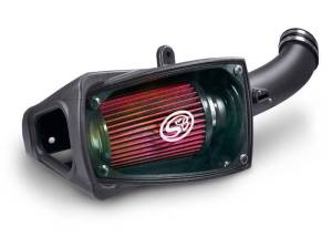S&B - S&B Cold Air Intake Kit for Ford (2011-16) F-250/F-350/F-450/F-550 6.7L Power Stroke (Cotton Cleanable, Red) - Image 2